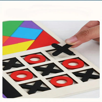 3 in 1 Wooden Puzzle Toy – Smart Learning Through Play for 1-2 Year